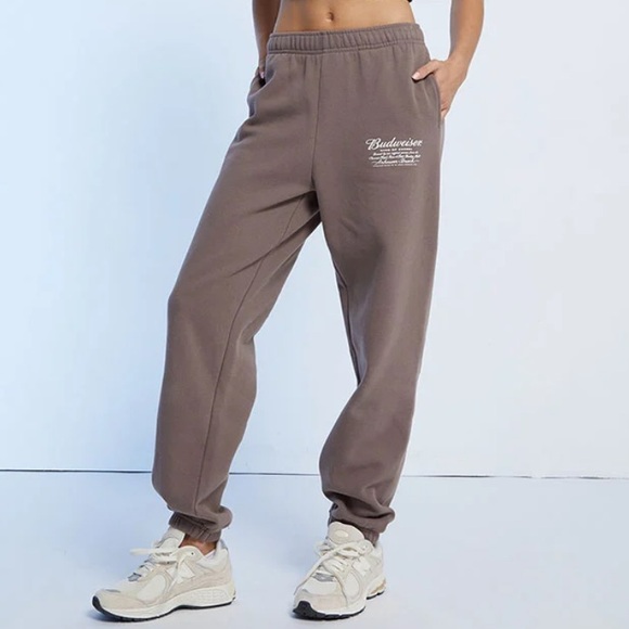 Budweiser by PacSun Brown Sweatpants - Picture 1 of 9